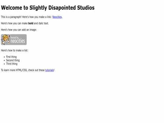 index screenshot