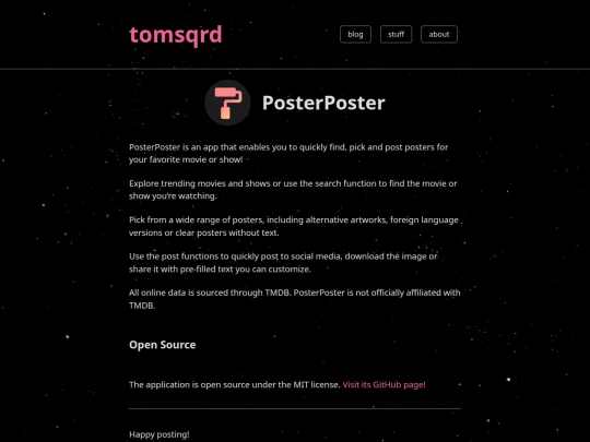 projects/posterposter screenshot