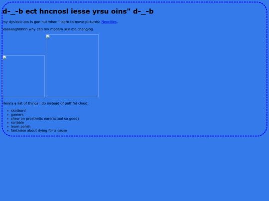 my previous editions/edition-0.1 screenshot