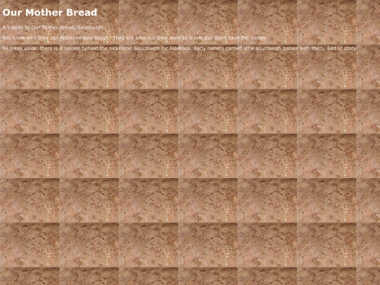 sourdough screenshot