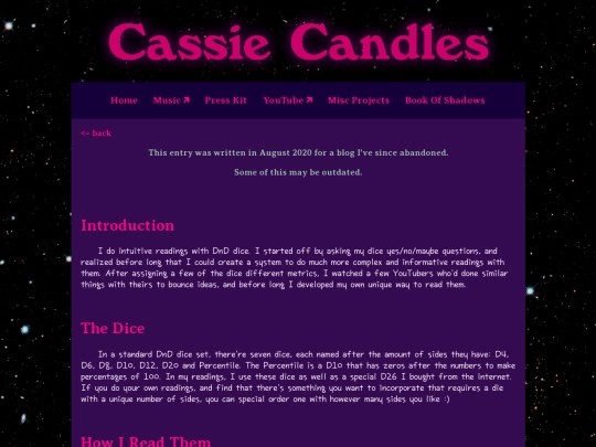 entries/astragalomancy screenshot