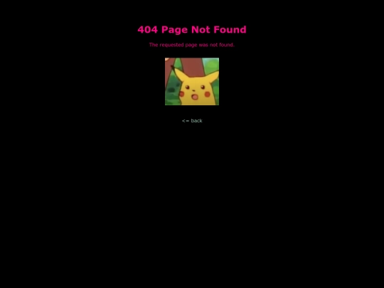 not_found screenshot