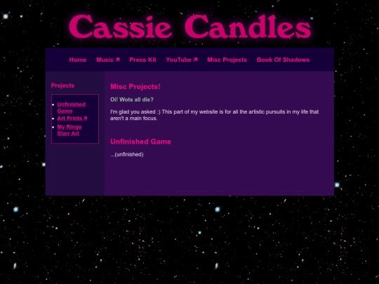 projects/Projects screenshot