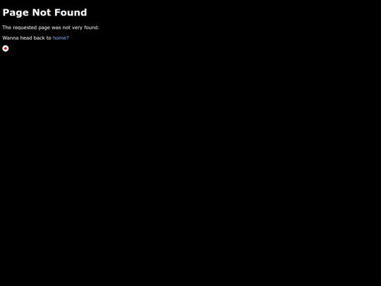 not_found screenshot