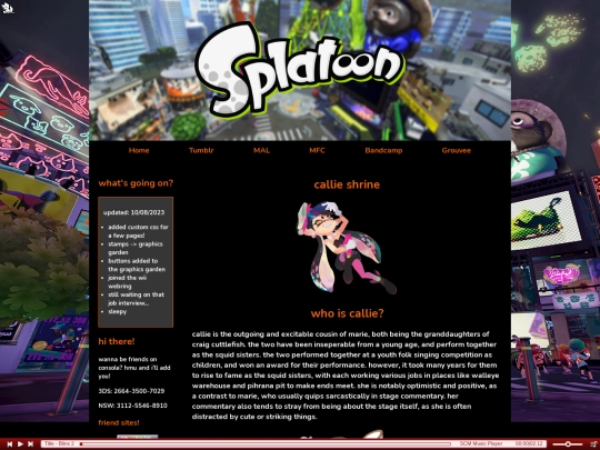 splatoon/callie screenshot