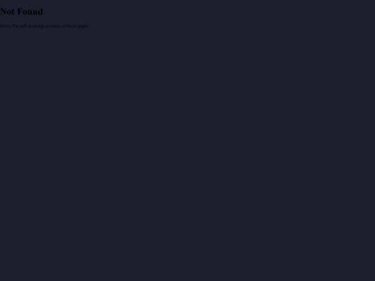 not_found screenshot
