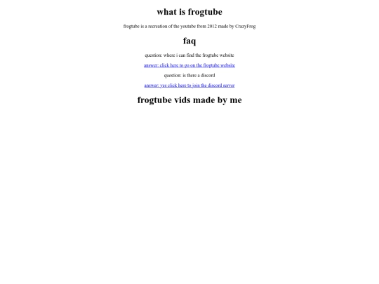 frogtube screenshot