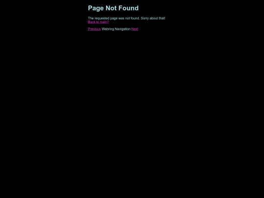 not_found screenshot