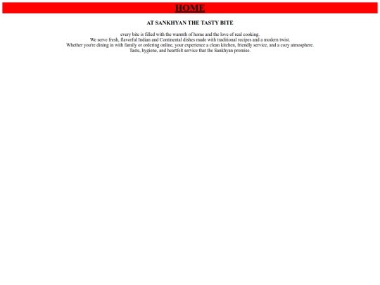 home page tast bite screenshot
