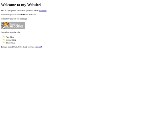 projects screenshot
