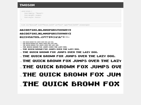 twoson/demo screenshot
