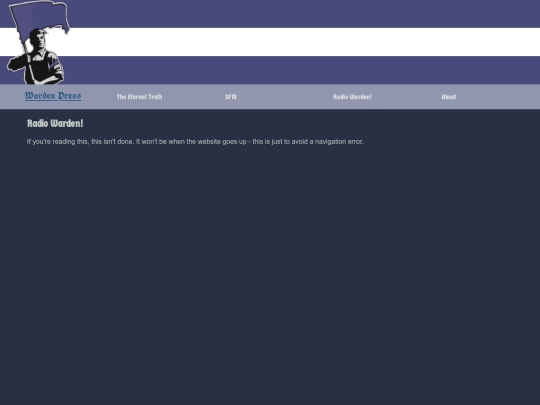 Warden_Press/radio_warden screenshot