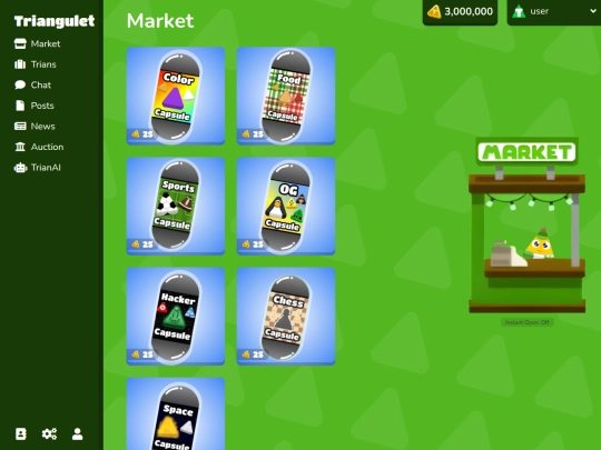 market screenshot