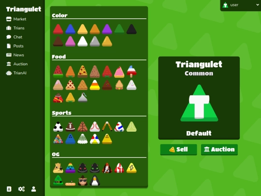 trians screenshot