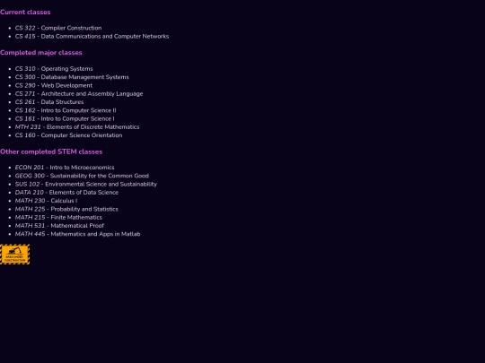 education screenshot