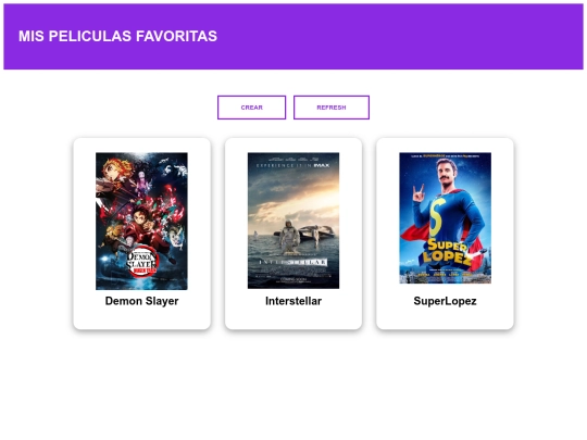 MVC-Peliculas screenshot
