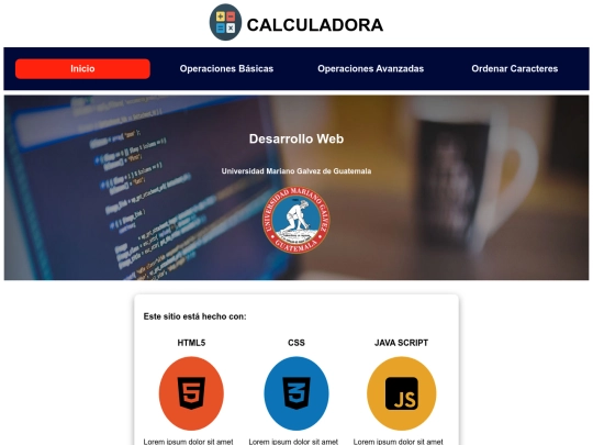 calculadora screenshot