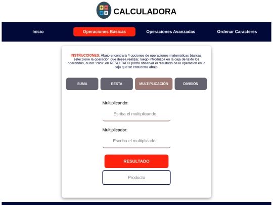 calculadora/multiplicar screenshot