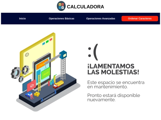 calculadora/ordenar screenshot