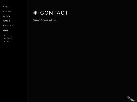 info/contact screenshot