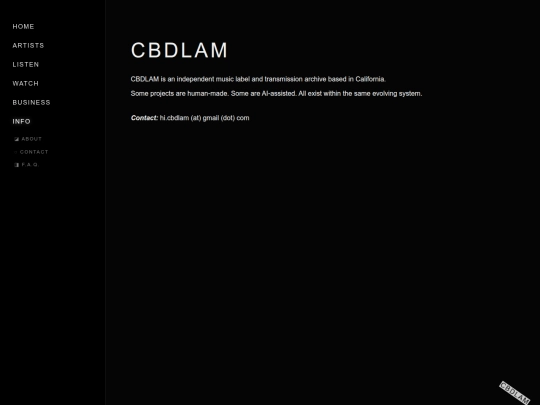 info screenshot