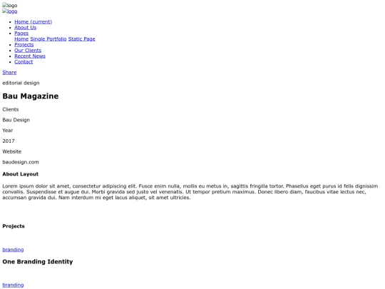 single-portfolio screenshot