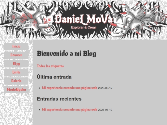 blog screenshot
