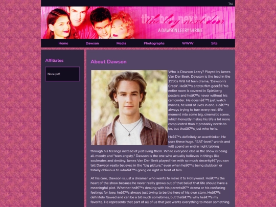 dawson screenshot