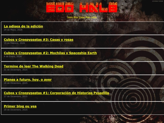 blog screenshot