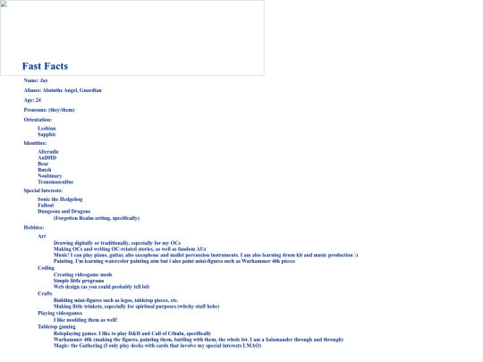 about-me screenshot