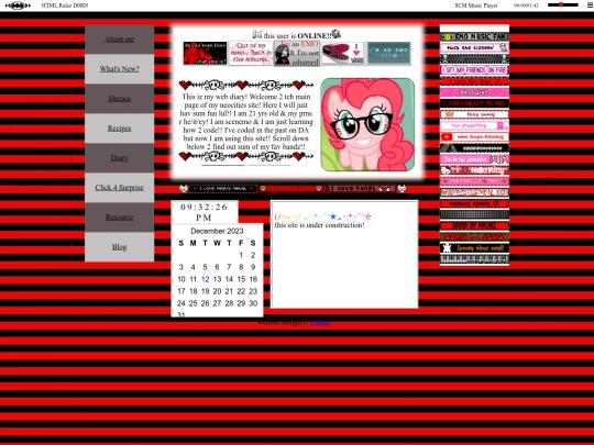 pages/aboutme screenshot