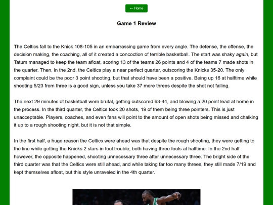 Celtics/round2/game1review screenshot