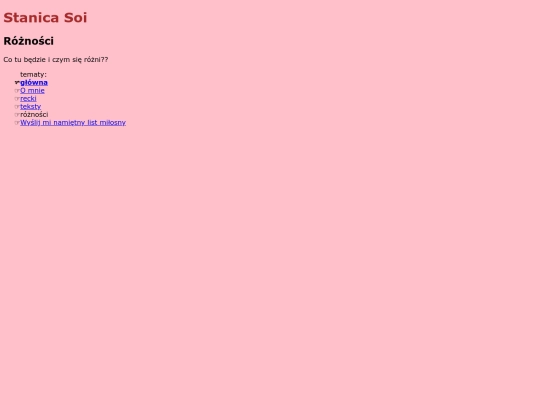 różności screenshot