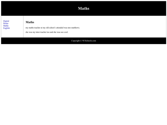 maths screenshot