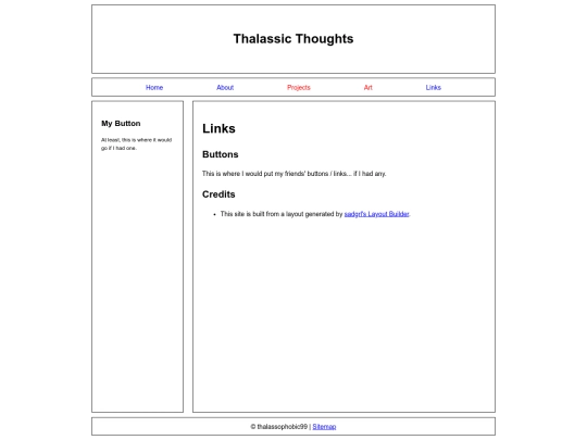 links screenshot