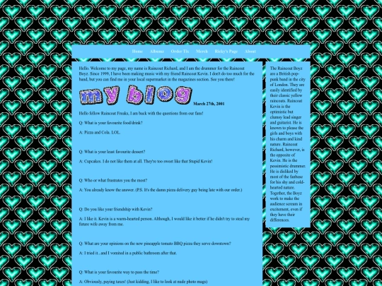 rickypage screenshot