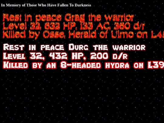 inMemorial screenshot