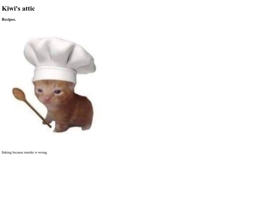 recipes screenshot