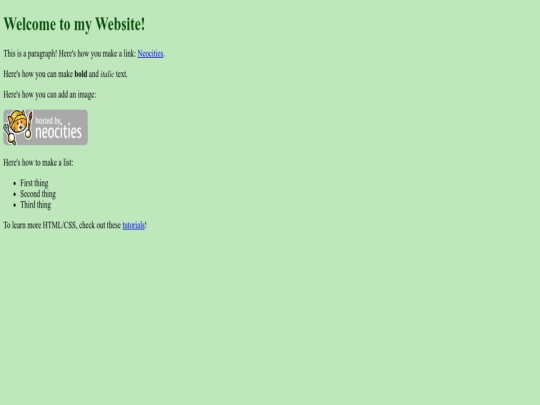 index screenshot