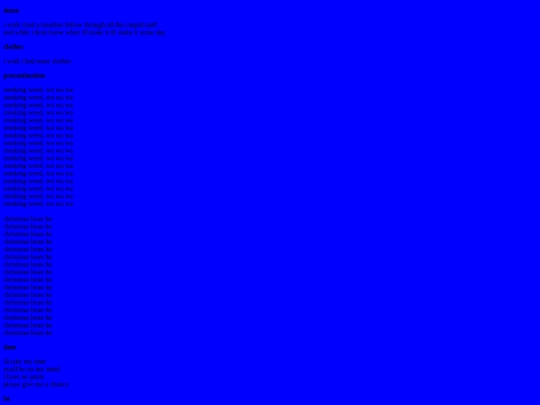 list/lyrics screenshot