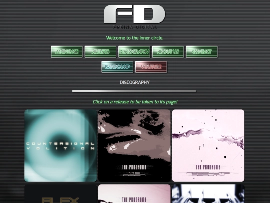 discography screenshot