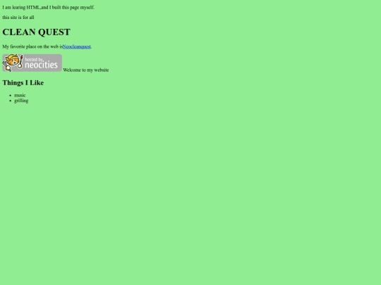 index screenshot