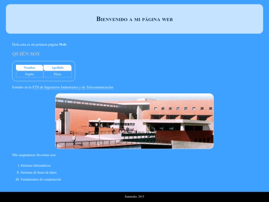 PracticaCSS screenshot