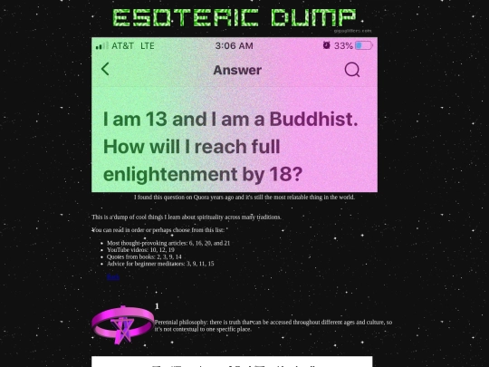 theesotericdump screenshot
