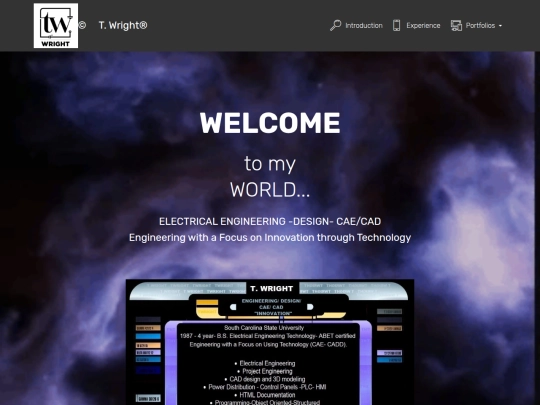 Modern/TW-Portfolio screenshot
