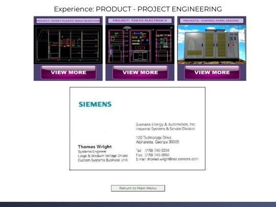 PORTFOLIOSAMPLES/Engineering screenshot