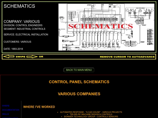 SAMPLES/CAD/ELEC/SCHEMATICS screenshot