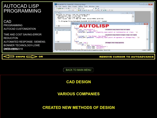 SAMPLES/CAE/LISP/AutoLISP screenshot