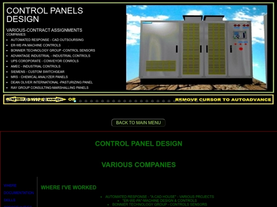 SAMPLES/CONTROLPNLS/ControlPanelDesign screenshot
