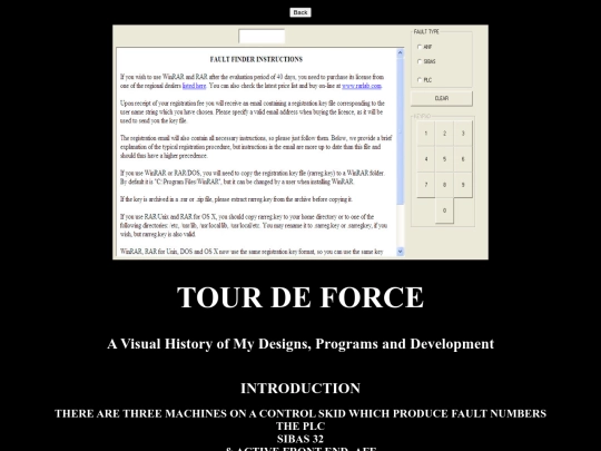 SAMPLES/HTML/IGBT/FAULTFINDER_ACTIVE_X screenshot